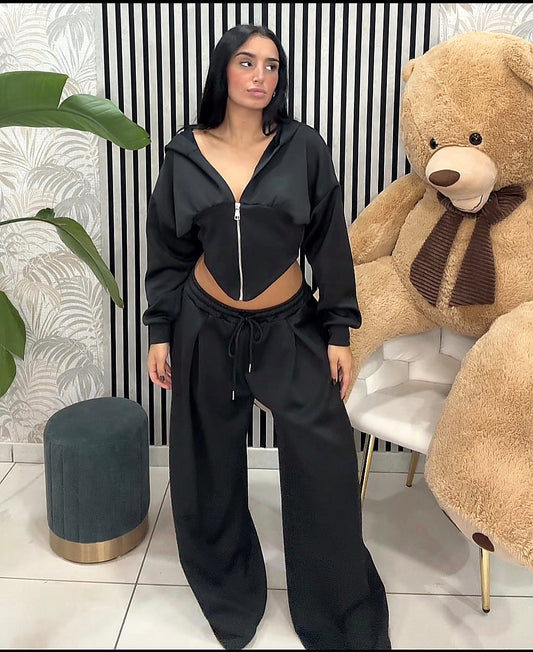 💚 Completo Chic Urban – Nero Just west